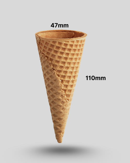 Single Scoop Waffle Cones