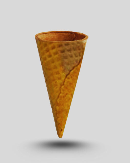 Butterscotch waffle cone