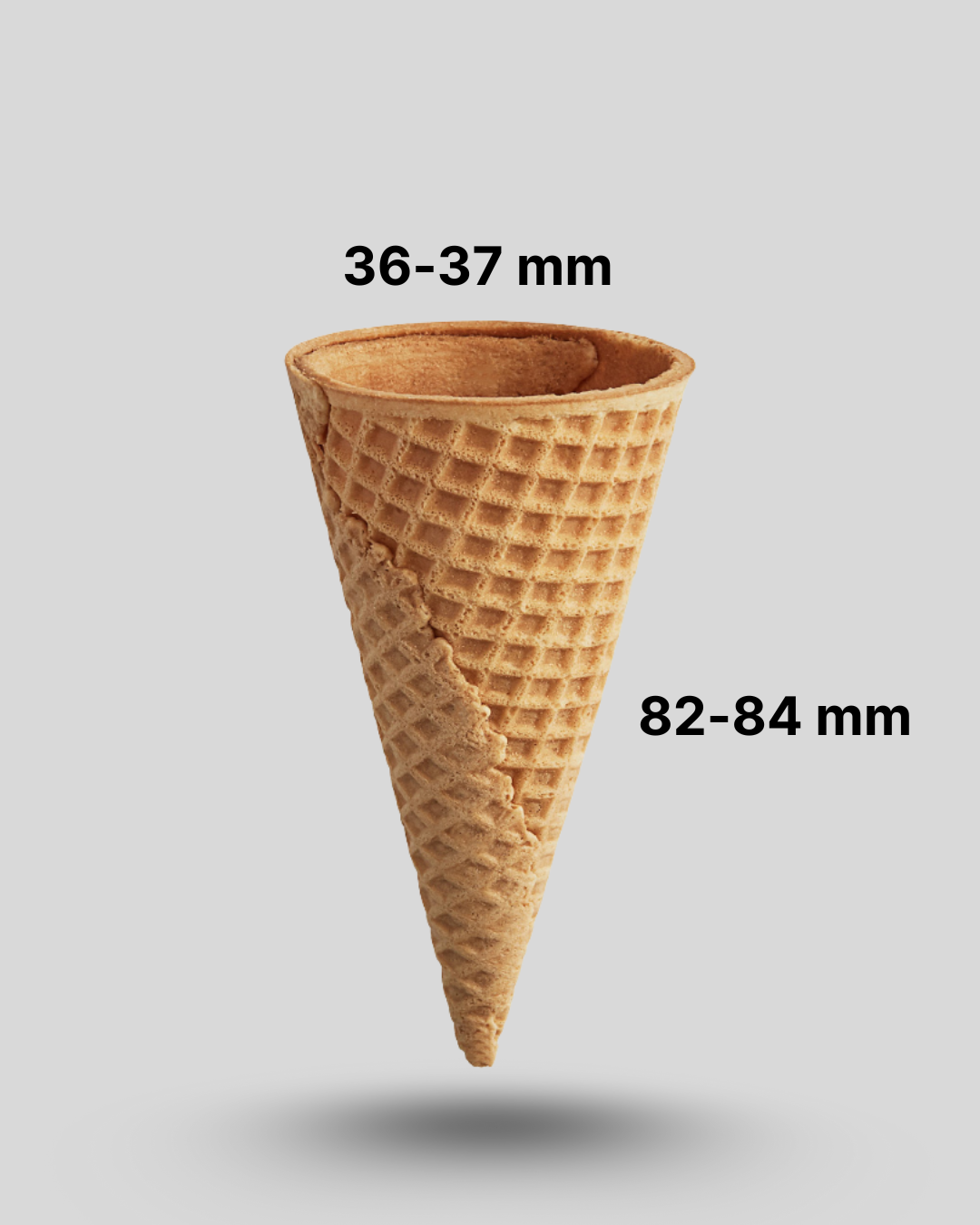 Single Scoop Waffle Cones